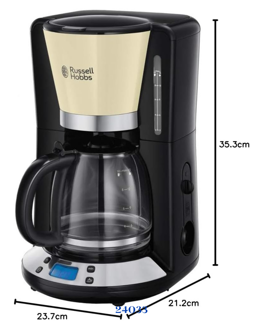 RUSSELL HOBBS COLOURS PLUS+ COFFEE MAKER-1100W_1.25L