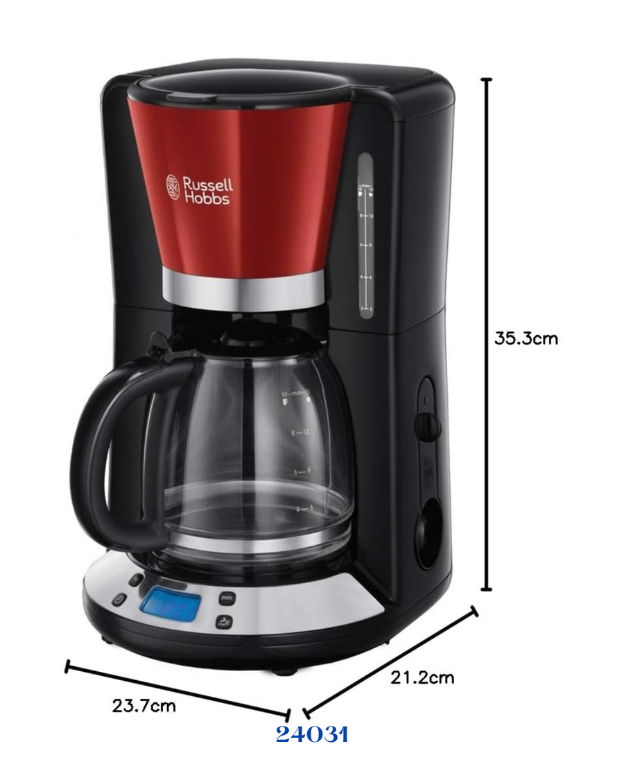 RUSSELL HOBBS COLOURS PLUS+ COFFEE MAKER-1100W_1.25L