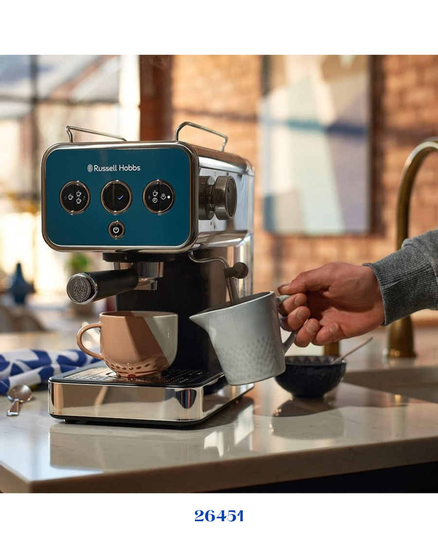 RUSSELL HOBBS DISTINCTIONS ESPRESSO MACHINE-1350W_1.1L