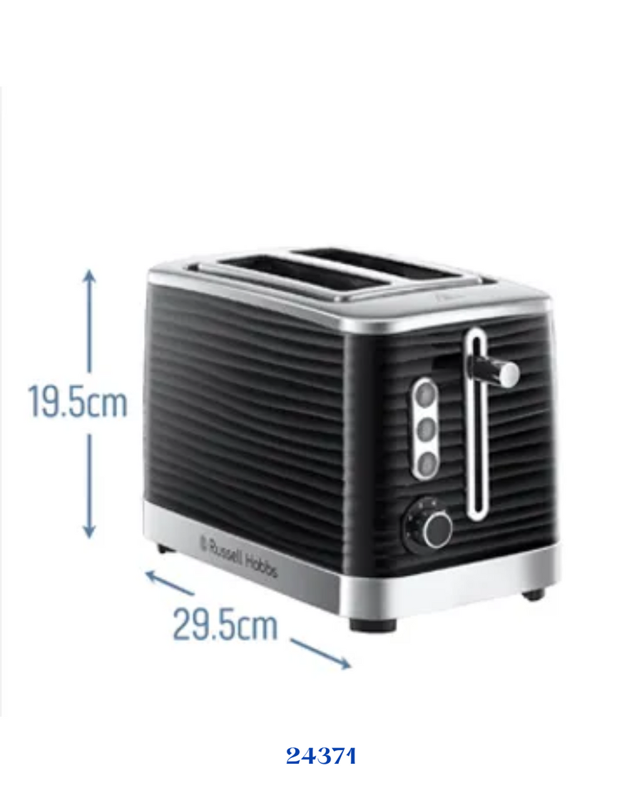 RUSSELL HOBBS INSPIRE 2 SLICE TOASTER - 1050W