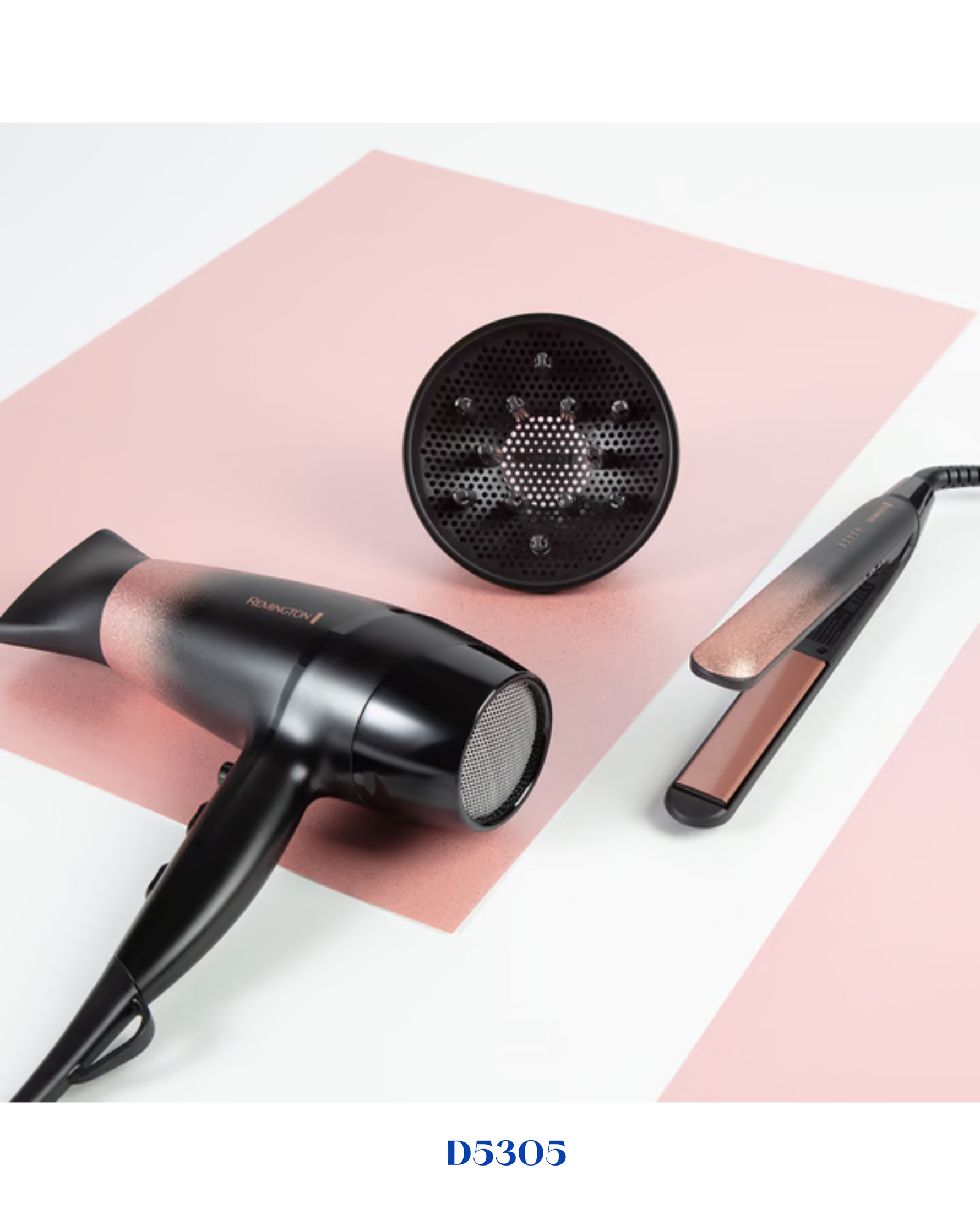 REMINGTON ROSE SHIMMER HAIRDRYER