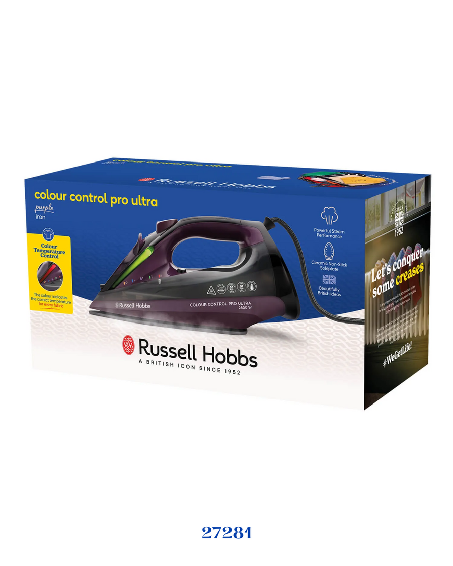 RUSSELL HOBBS COLOUR CONTROL PRO ULTRA STEAM IRON - 2800W