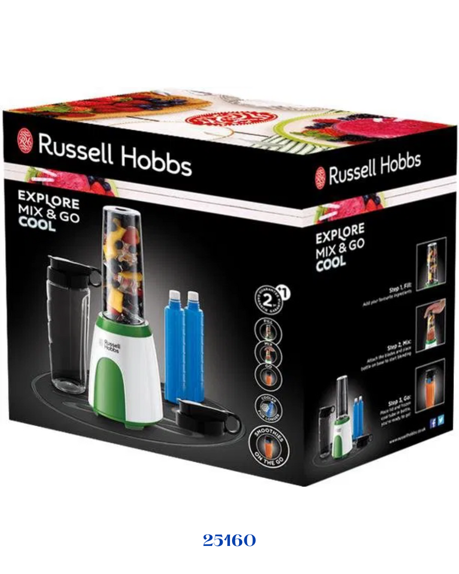 RUSSELL HOBBS EXPLORE MIX & GO COOL BLASTIC – 300W