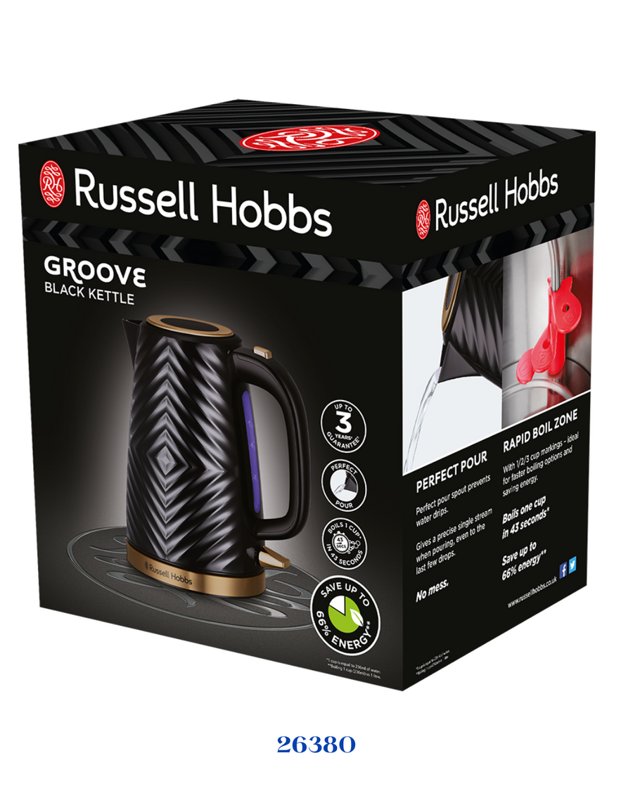 RUSSELL HOBBS GROOVE KETTLE – 1.7L_3000W