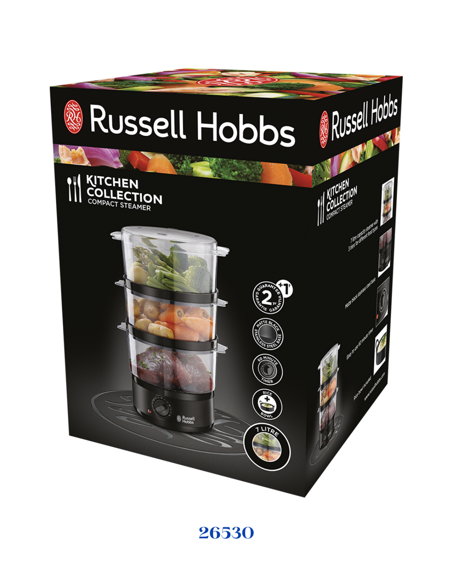 RUSSELL HOBBS COMPACT STEAMER_400W-7L