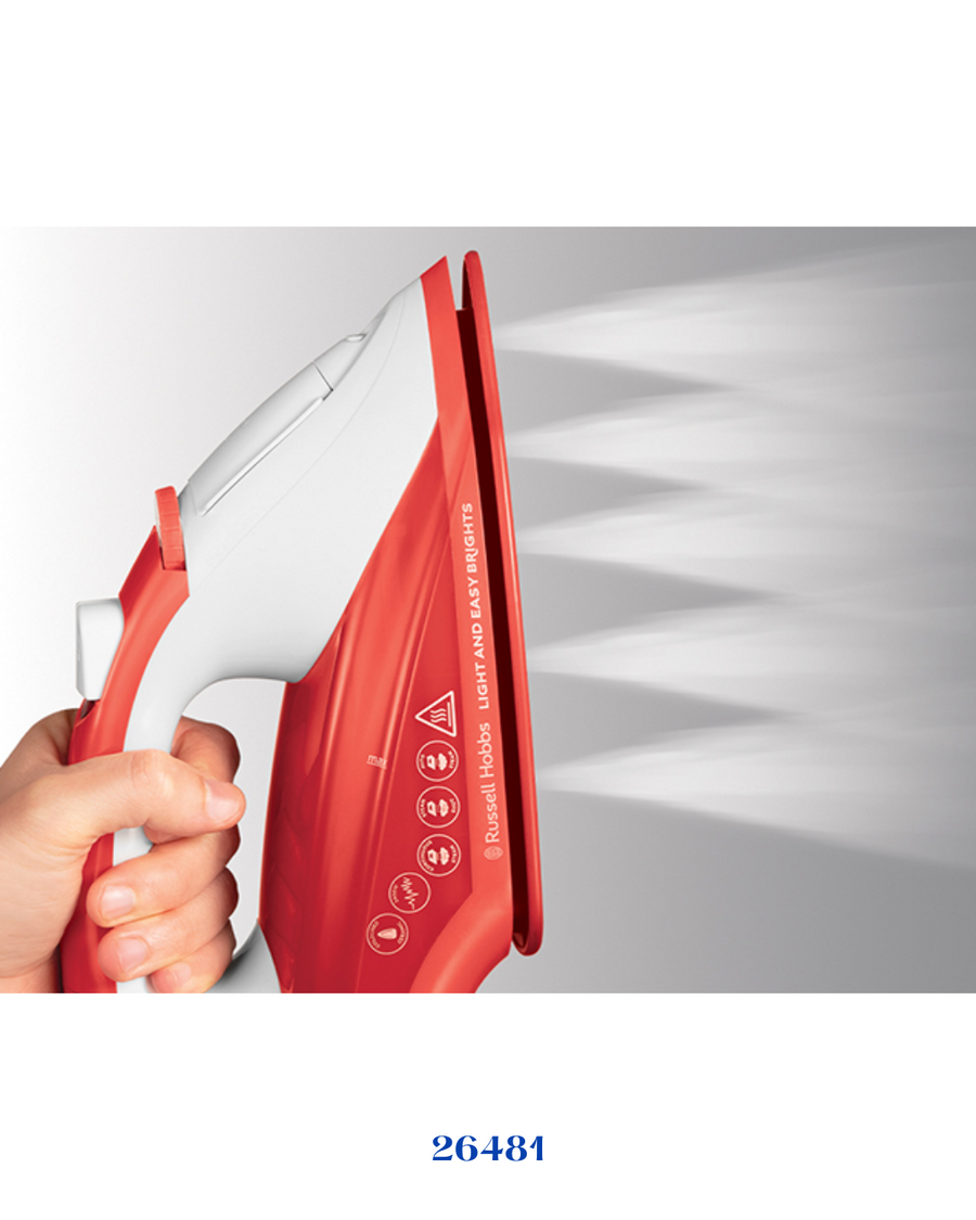 RUSSELL HOBBS LIGHT & EASY BRIGHTS APPLE STEAM IRON_2400W_0.24L