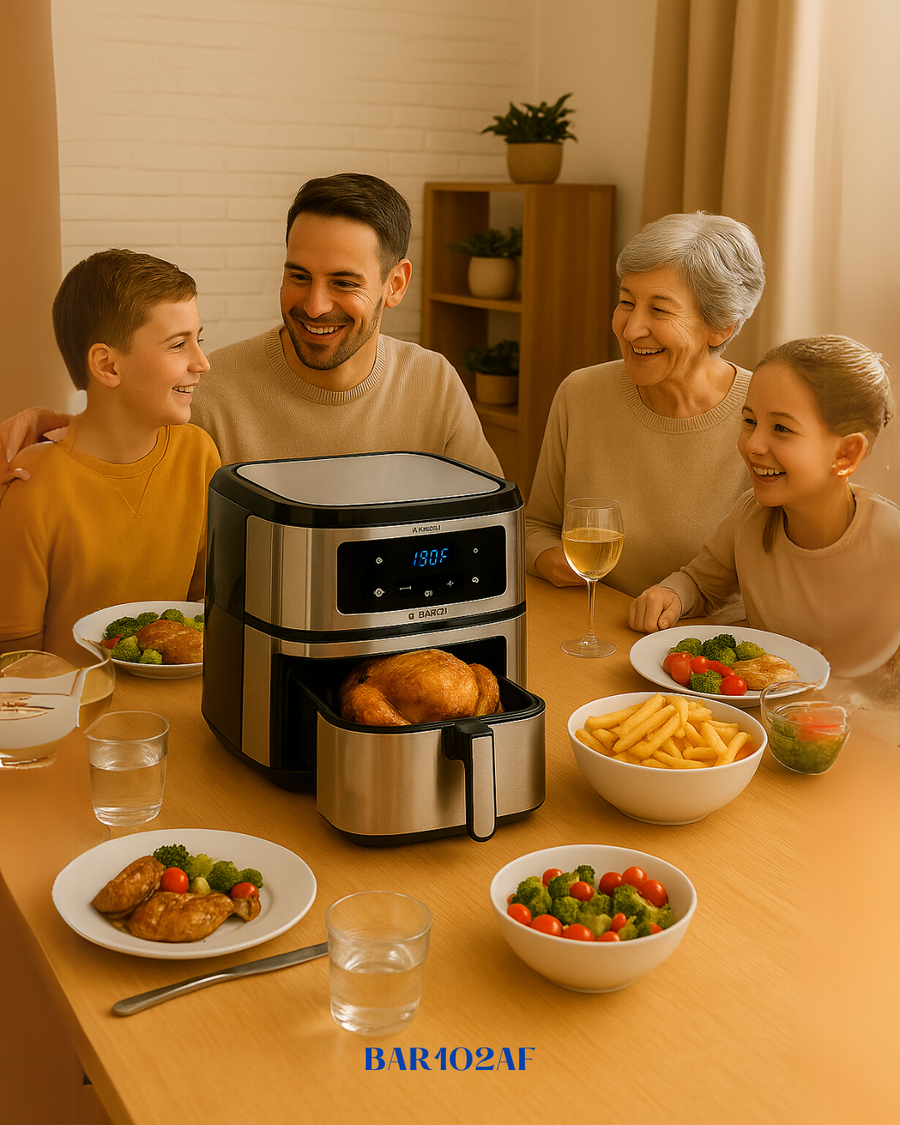 BARIZI AIRFRYER ESSENTIAL XXL 1800W 9.5L