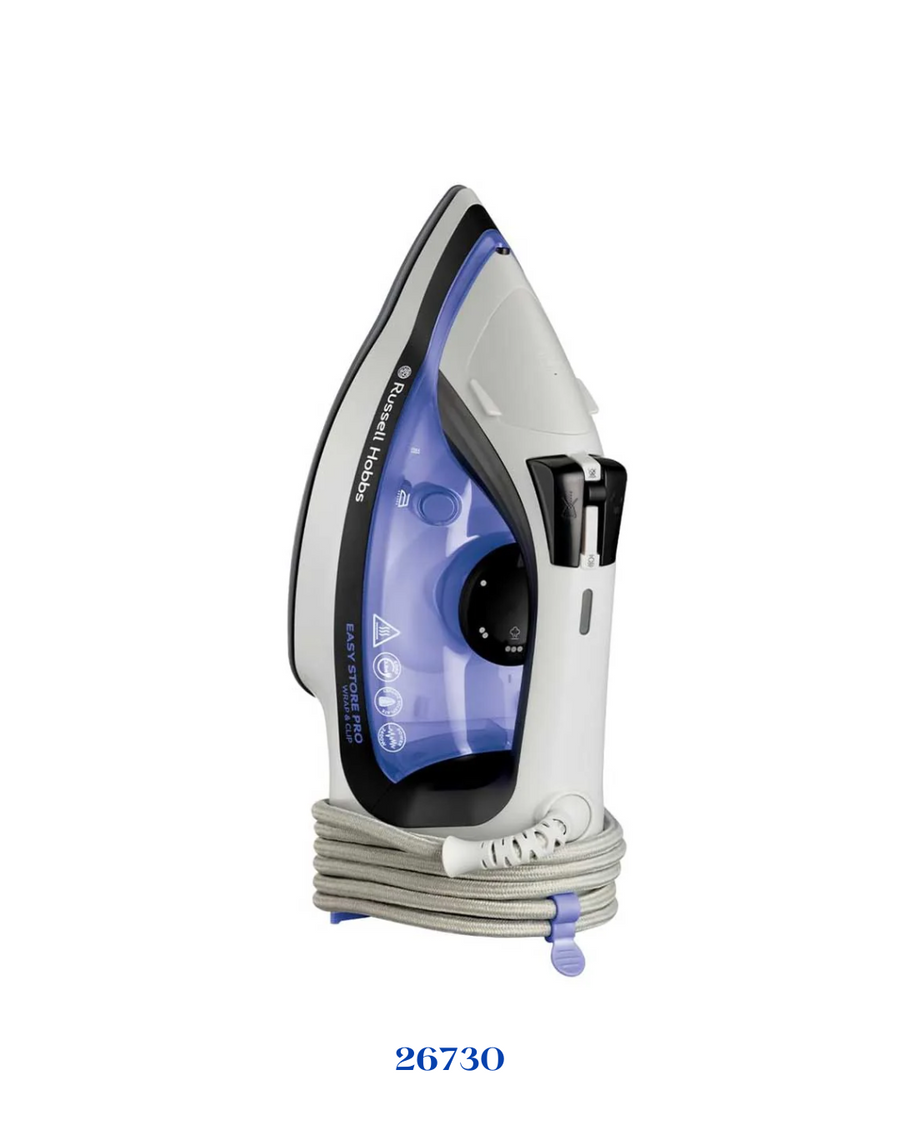 RUSSELL HOBBS EASY STORE PRO WRAP & CLIP STEAM IRON_2400W_0.32ML