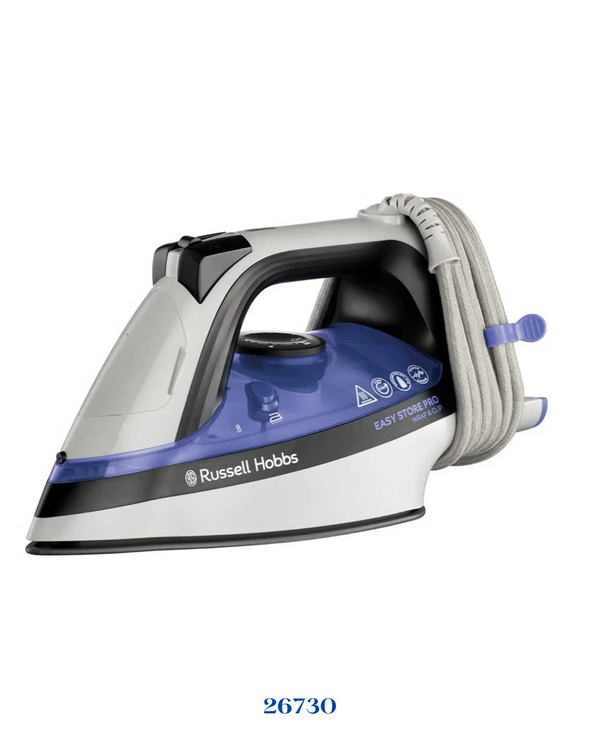RUSSELL HOBBS EASY STORE PRO WRAP & CLIP STEAM IRON_2400W_0.32ML