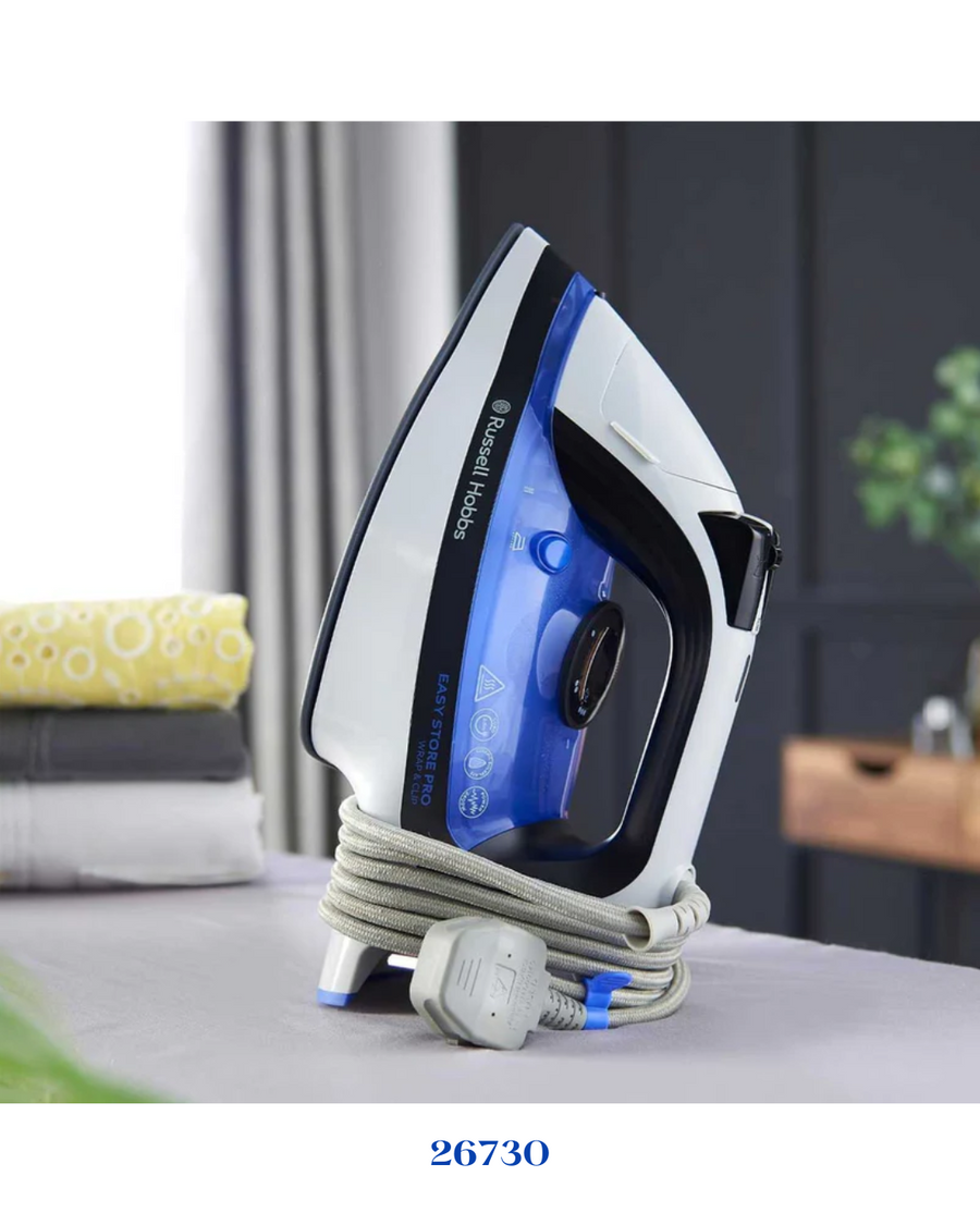RUSSELL HOBBS EASY STORE PRO WRAP & CLIP STEAM IRON_2400W_0.32ML