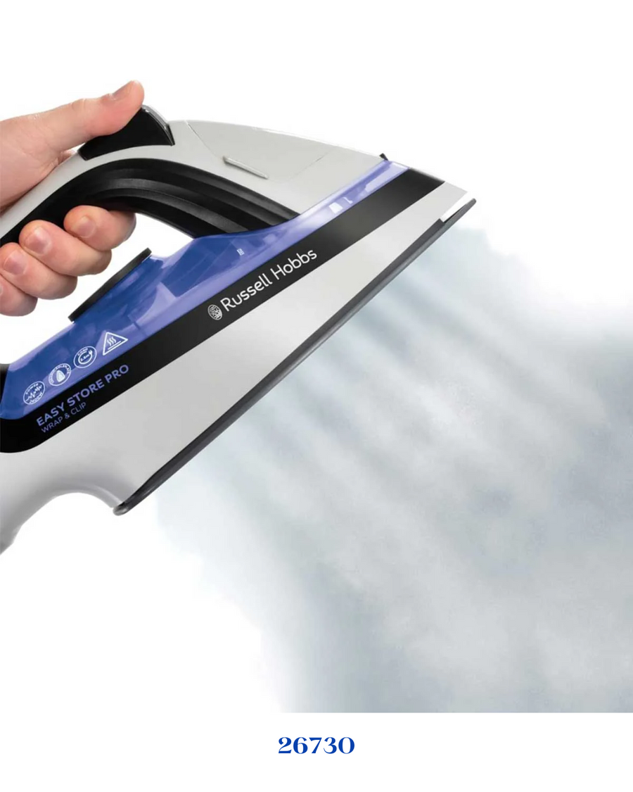 RUSSELL HOBBS EASY STORE PRO WRAP & CLIP STEAM IRON_2400W_0.32ML
