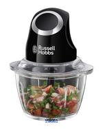 RUSSELL HOBBS DESIRE MATTE BLACK MINI CHOPPER _200W_0.5L