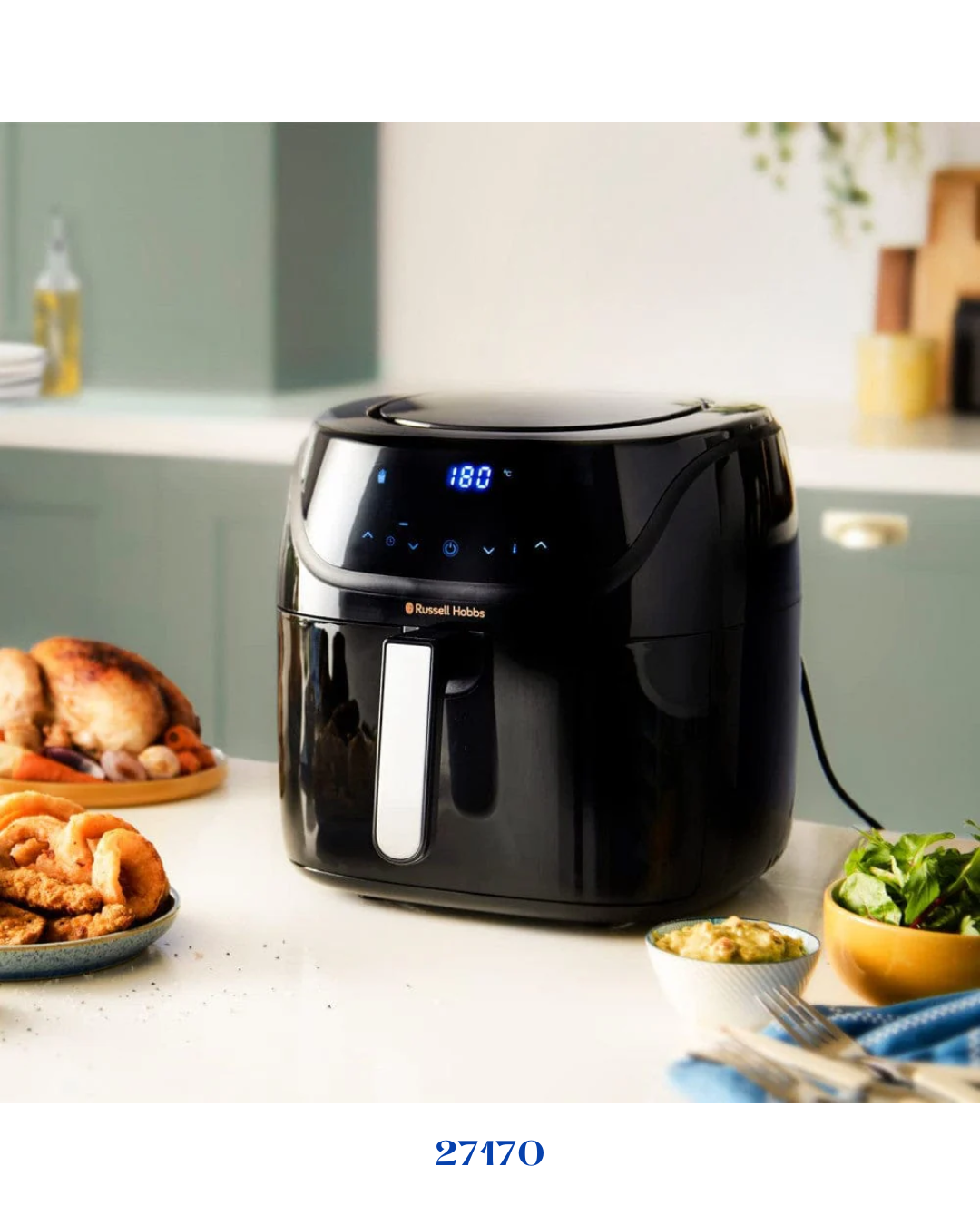 RUSSELL HOBBS SATISFRY EXTRA LARGE DIGITAL AIR FRYER_1800W_8L