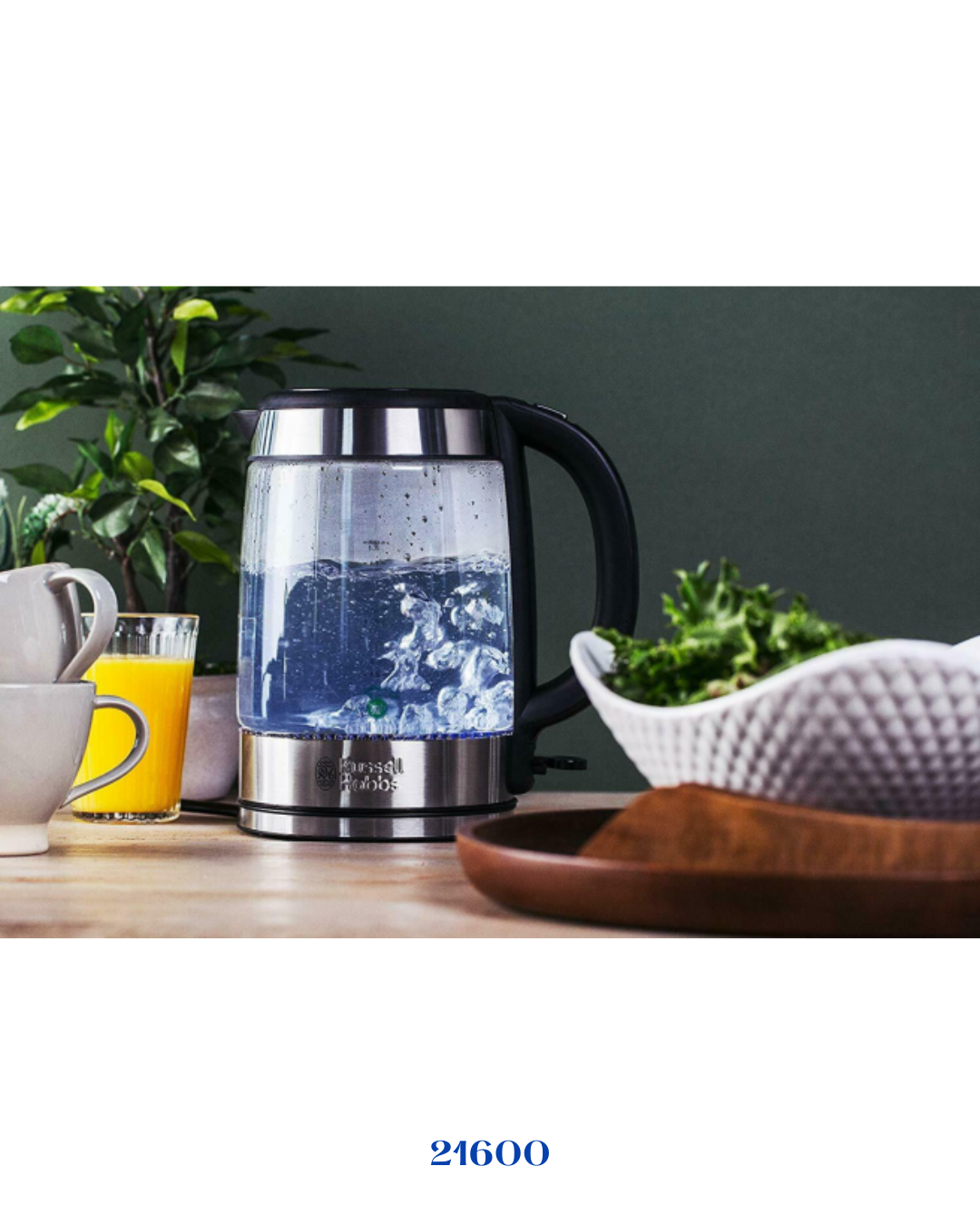 RUSSELL HOBBS ILLUMINATING GLASS KETTLE _3000W_1.7L