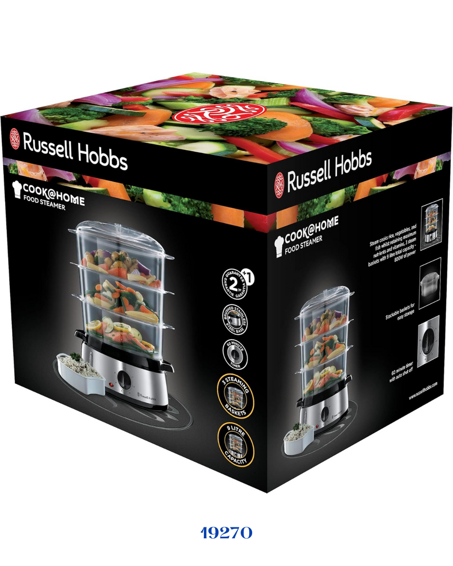 RUSSELL HOBBS COOK&HOME FOOD STEAMER _800W_9L