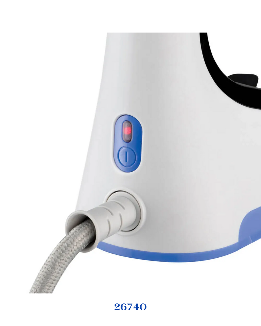 RUSSELL HOBBS STEAM GENIE EASY STORE HANDHELD STEAMER 1500W 150ML