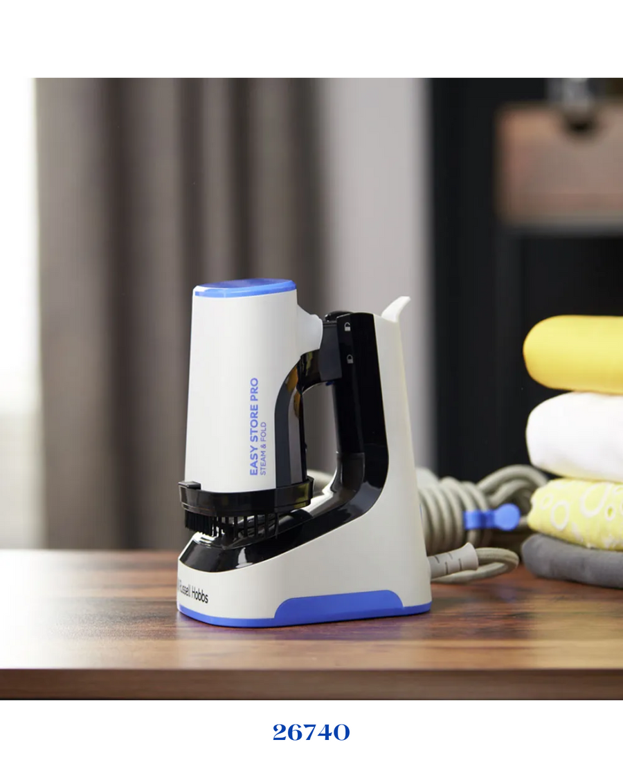 RUSSELL HOBBS STEAM GENIE EASY STORE HANDHELD STEAMER 1500W 150ML