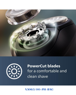 PHILIPS  SSHAVER 3000X SERIES WET & DRY ELECTRIC SHAVER