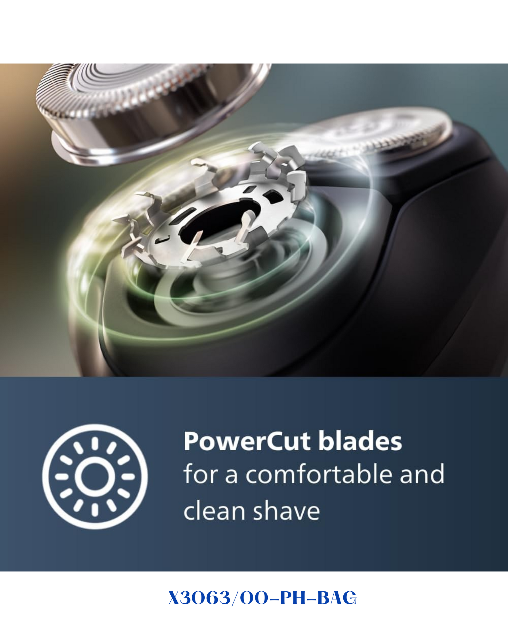PHILIPS  SSHAVER 3000X SERIES WET & DRY ELECTRIC SHAVER