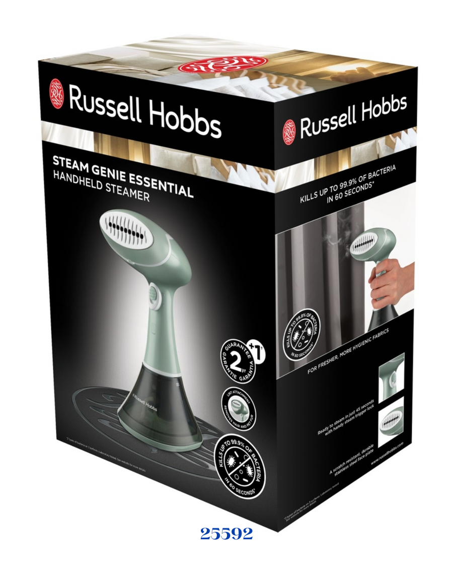 RUSSELL HOBBS STEAM GENIE ESSENTIAL HANDHELD STEAMER _1600W_200ML