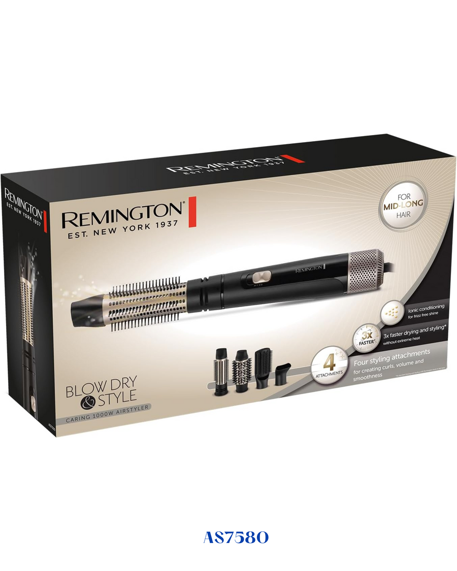 REMINGTON BLOW DRY & STYLE CARING ROTATING AIR STYLER-1000W