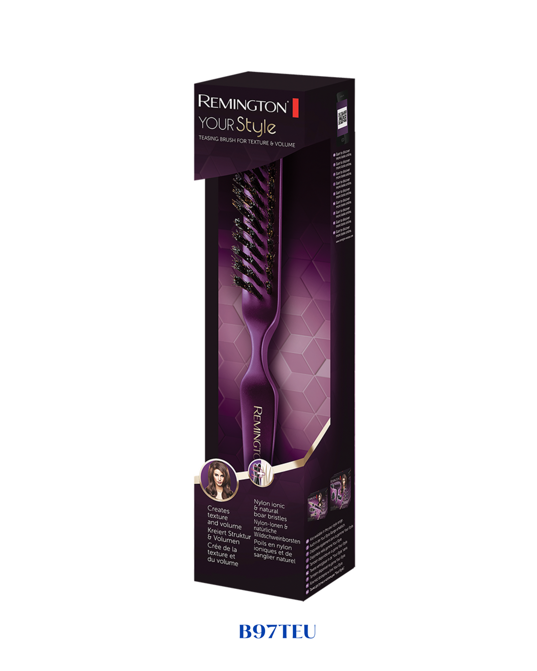 REMINGTON YOUR STYLE TEASING BRUSH