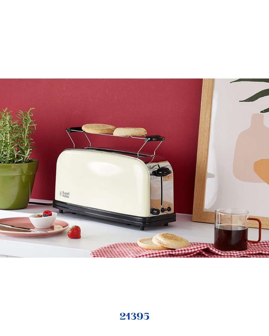 RUSSELL HOBBS COLOURS PLUS CLASSIC CREAM TOASTER