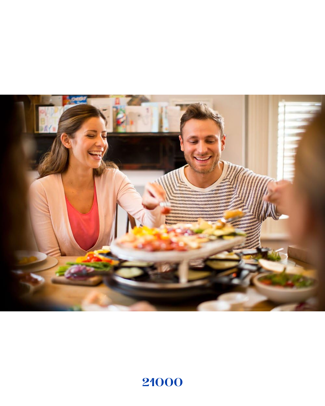 RUSSELL HOBBS FIESTA ماكينة راكليت متعددة بـ 8 مقالي 1200 واط