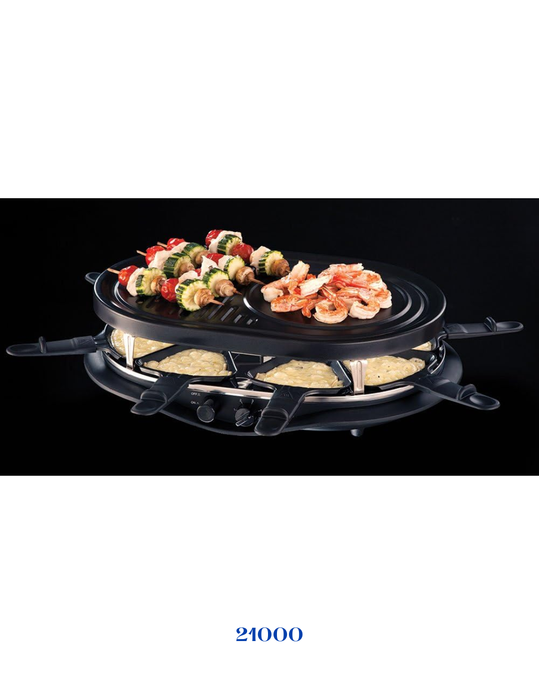 RUSSELL HOBBS FIESTA 8-PAN MULTI RACLETTE 1200W
