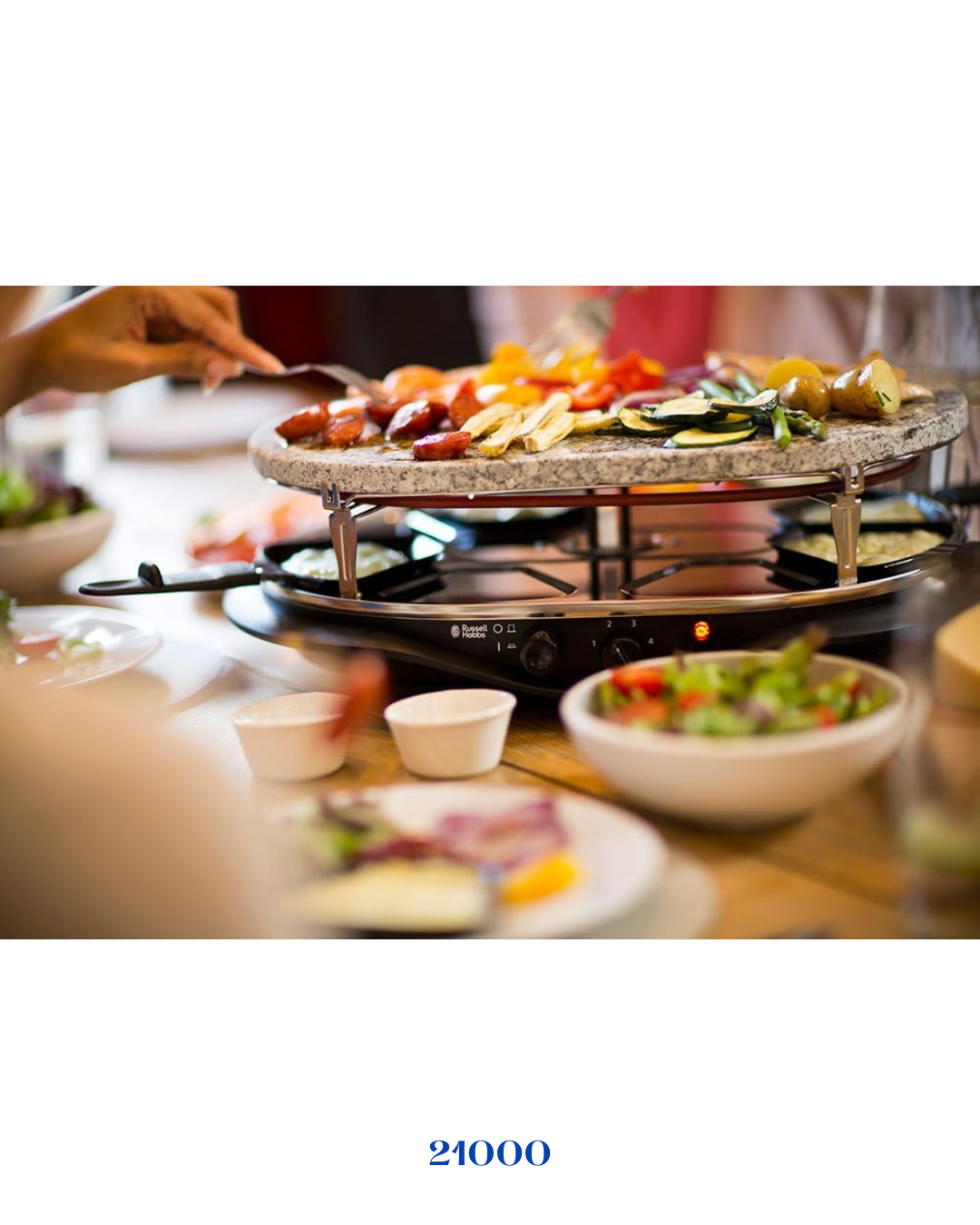 RUSSELL HOBBS FIESTA 8-PAN MULTI RACLETTE 1200W
