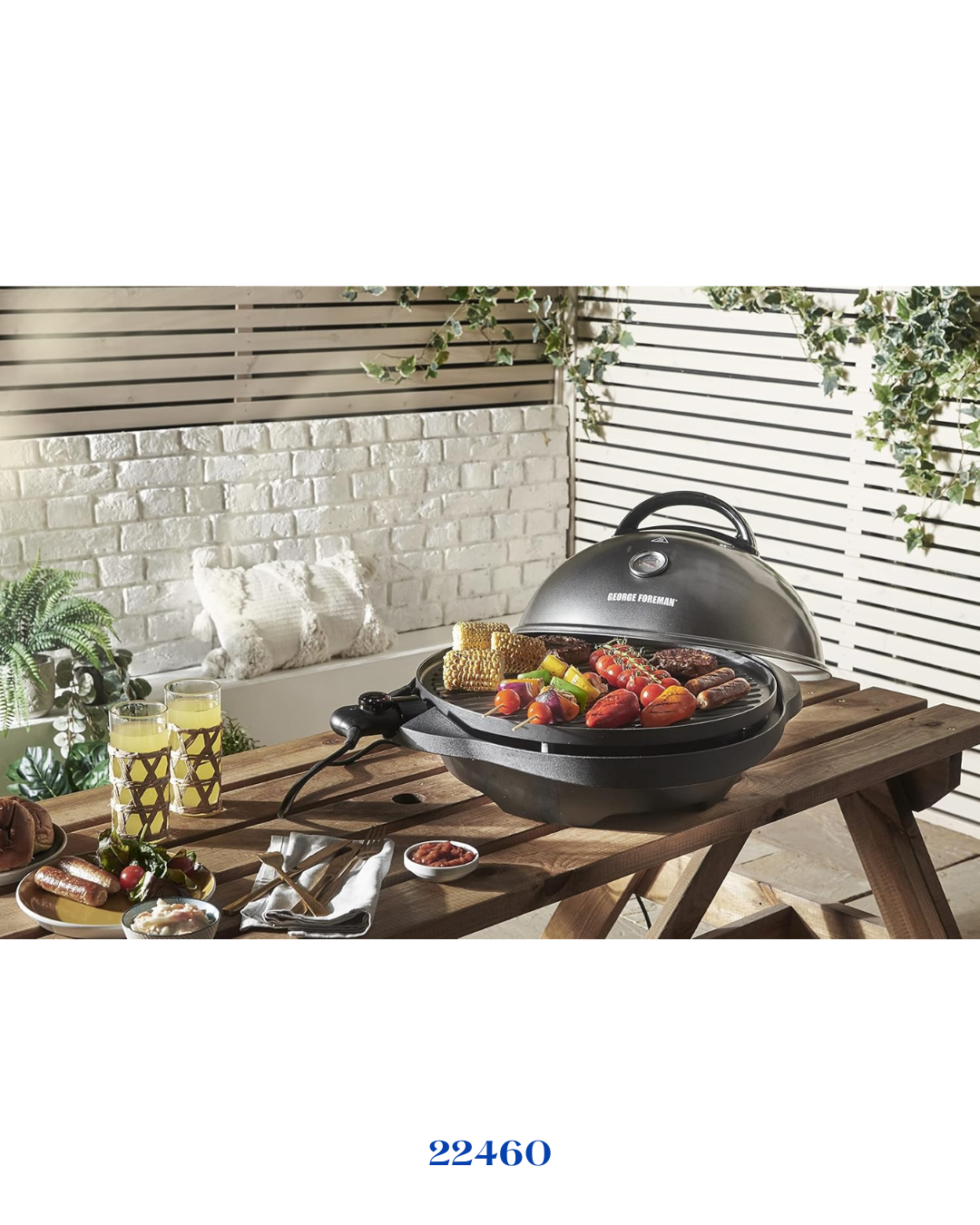 RUSSELL HOBBS GEORGE FOREMAN INDOOR & OUTDOOR GRILL 2400W