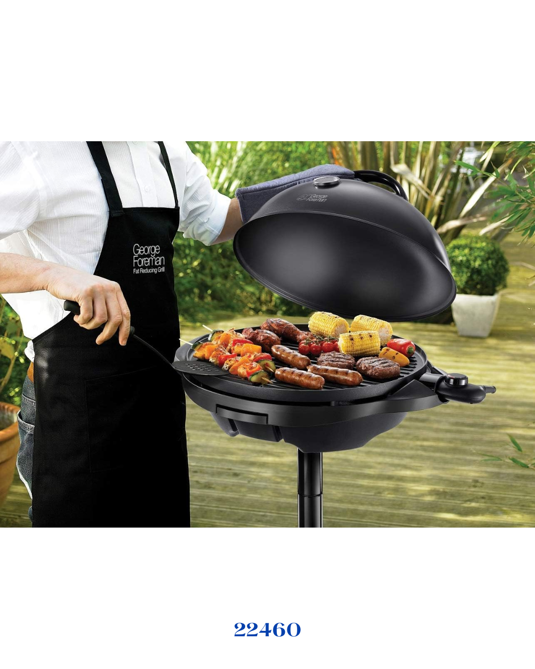 RUSSELL HOBBS GEORGE FOREMAN INDOOR & OUTDOOR GRILL 2400W​