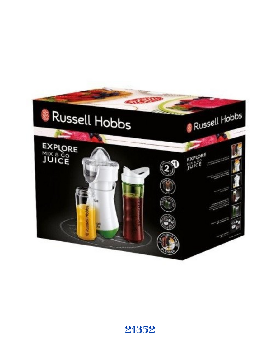 RUSSELL HOBBS EXPLORE MIX & GO JUICE 21352-56 BLENDER - 300W