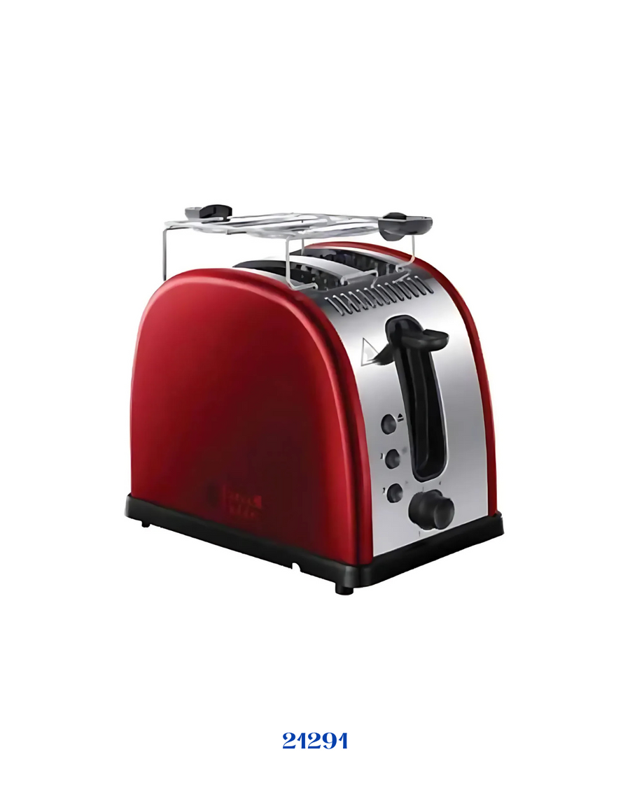 RUSSELL HOBBS LEGACY RED 2-SLICE TOASTER 1300W​