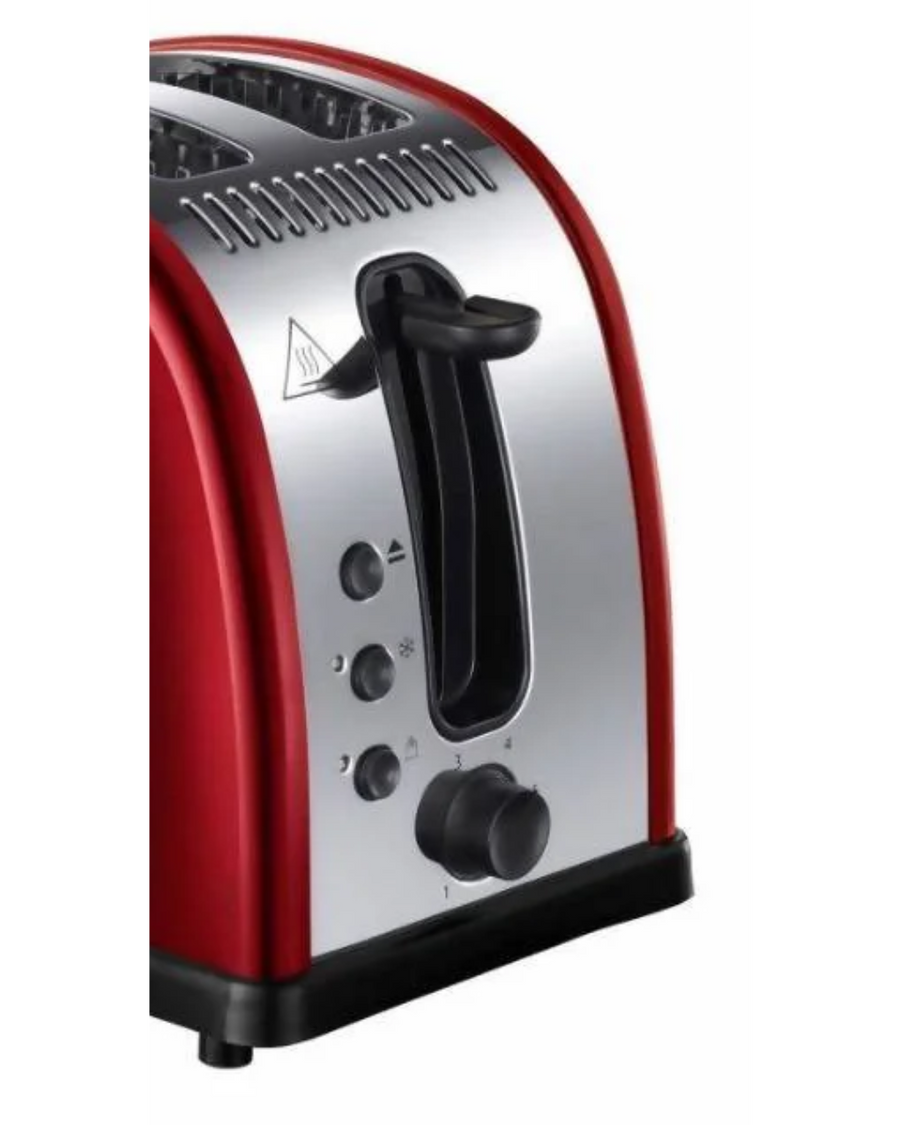 RUSSELL HOBBS LEGACY RED 2-SLICE TOASTER 1300W​