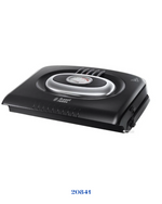 RUSSELL HOBBS RETRO CLASSIC NOIR REMOVABLE PLATES GRILL 1300W