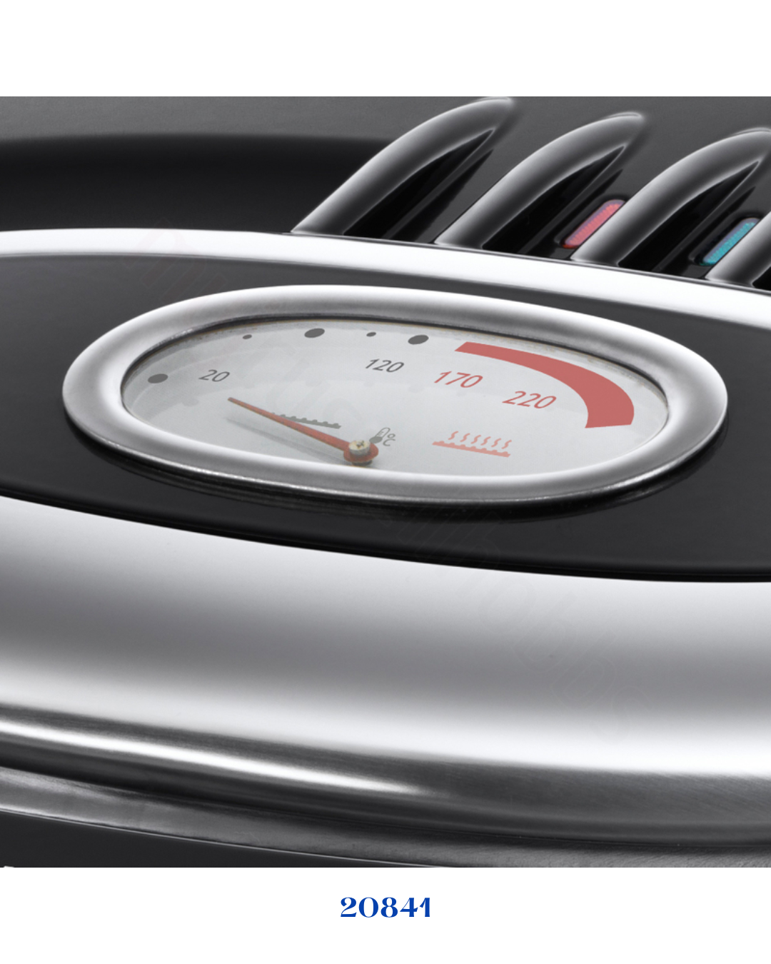 RUSSELL HOBBS RETRO CLASSIC NOIR REMOVABLE PLATES GRILL 1300W