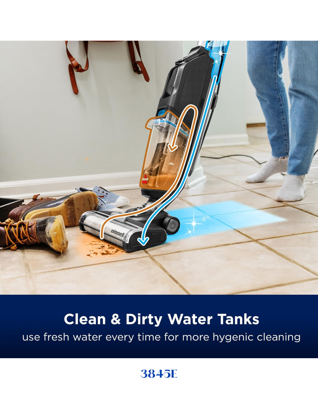 BISSELL CROSSWAVE HF2 WET & DRY VACUUM CLEANER