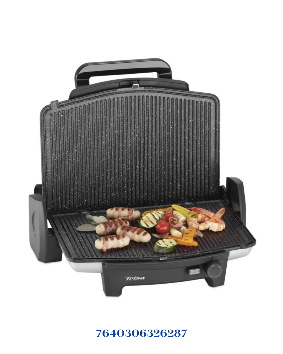 TRISA DOUBLE PLATE BARBECUE GRILL "HOT SNACK" 1800W
