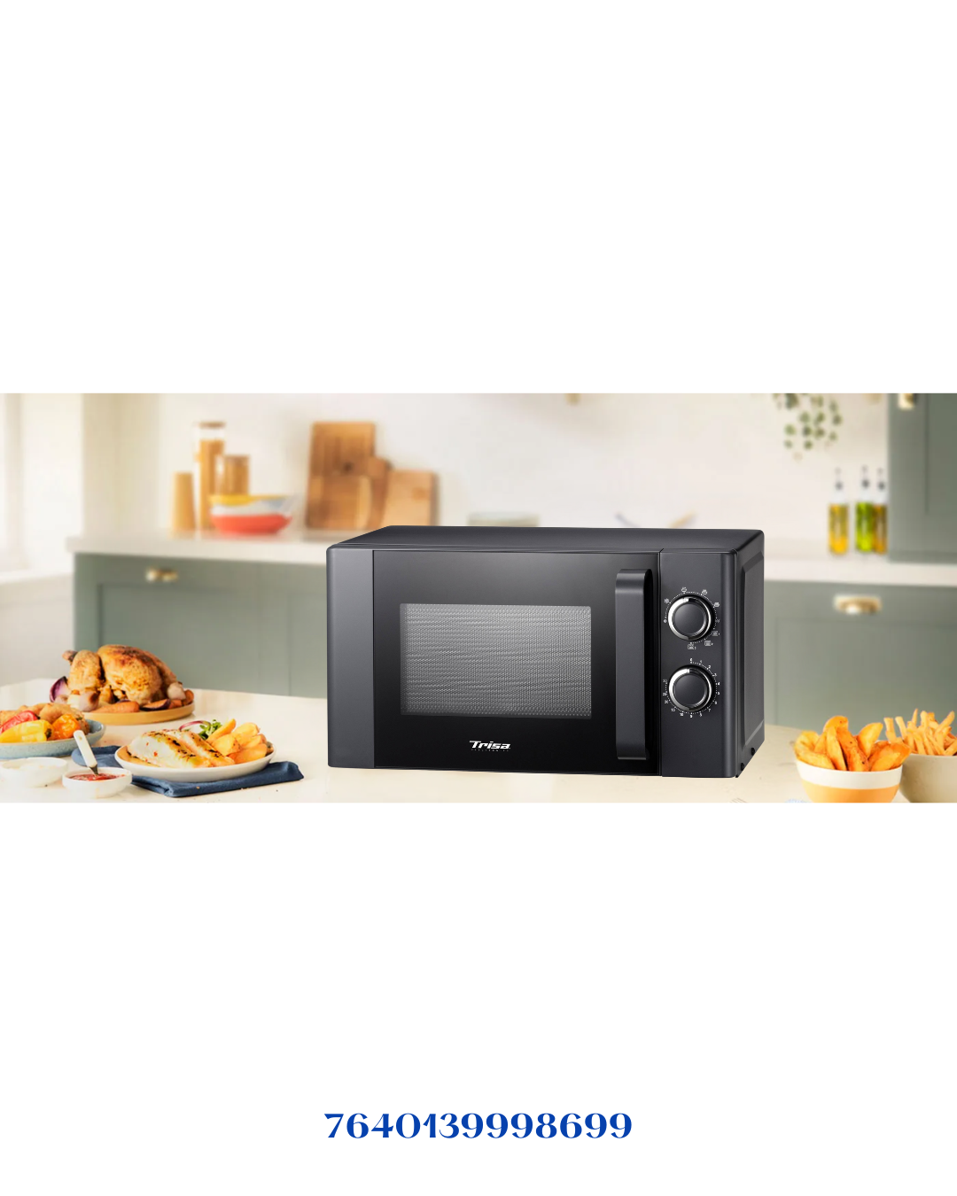 TRISA MICRO GRILL MICROWAVE BLACK 700W 20L