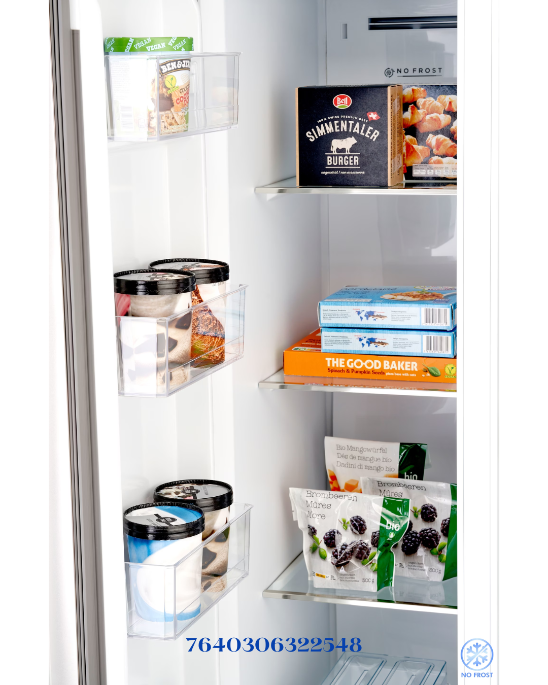 TRISA SIDE-BY-SIDE REFRIGERATORSTAINLESS STEEL  592L