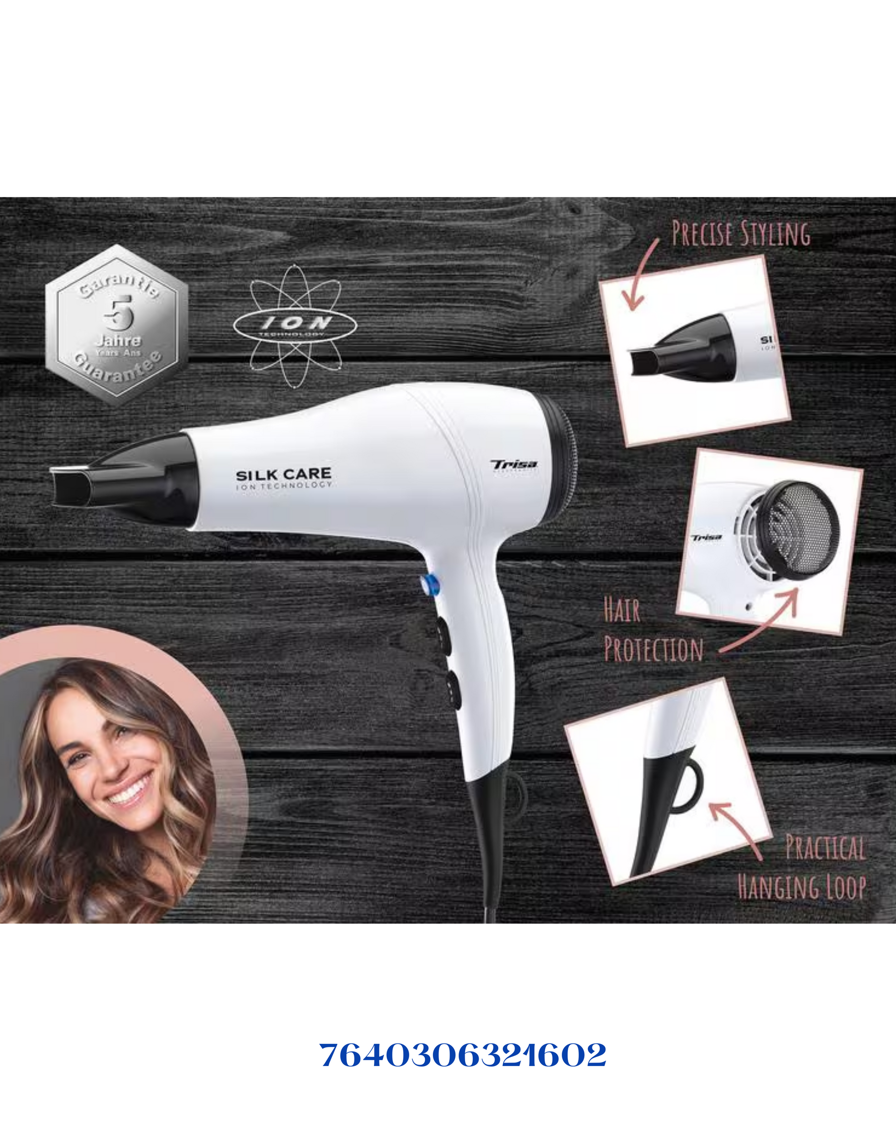 TRISA SILK CARE HAIR DRYER 2200W