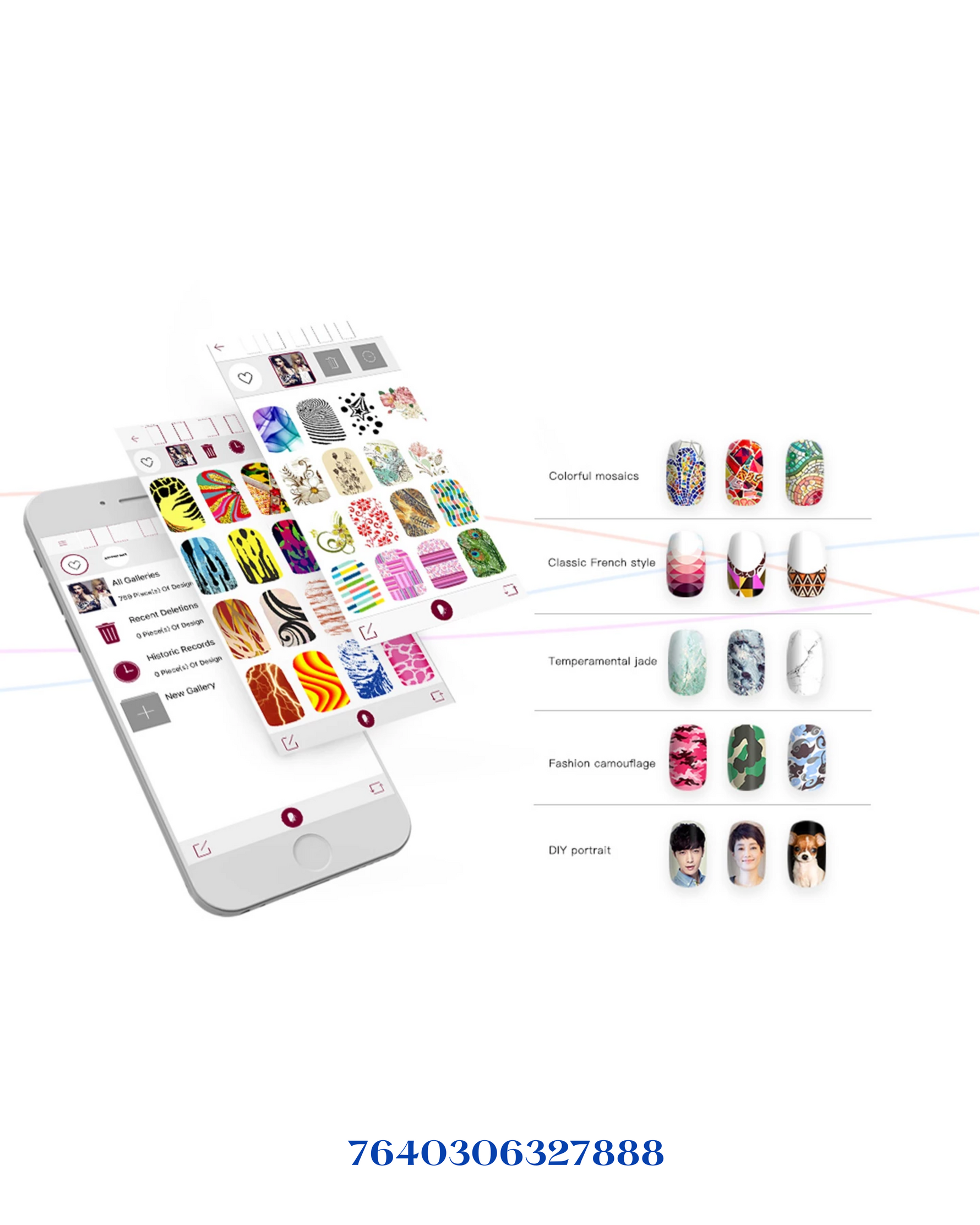 TRISA NAIL ART PRINTER PINK