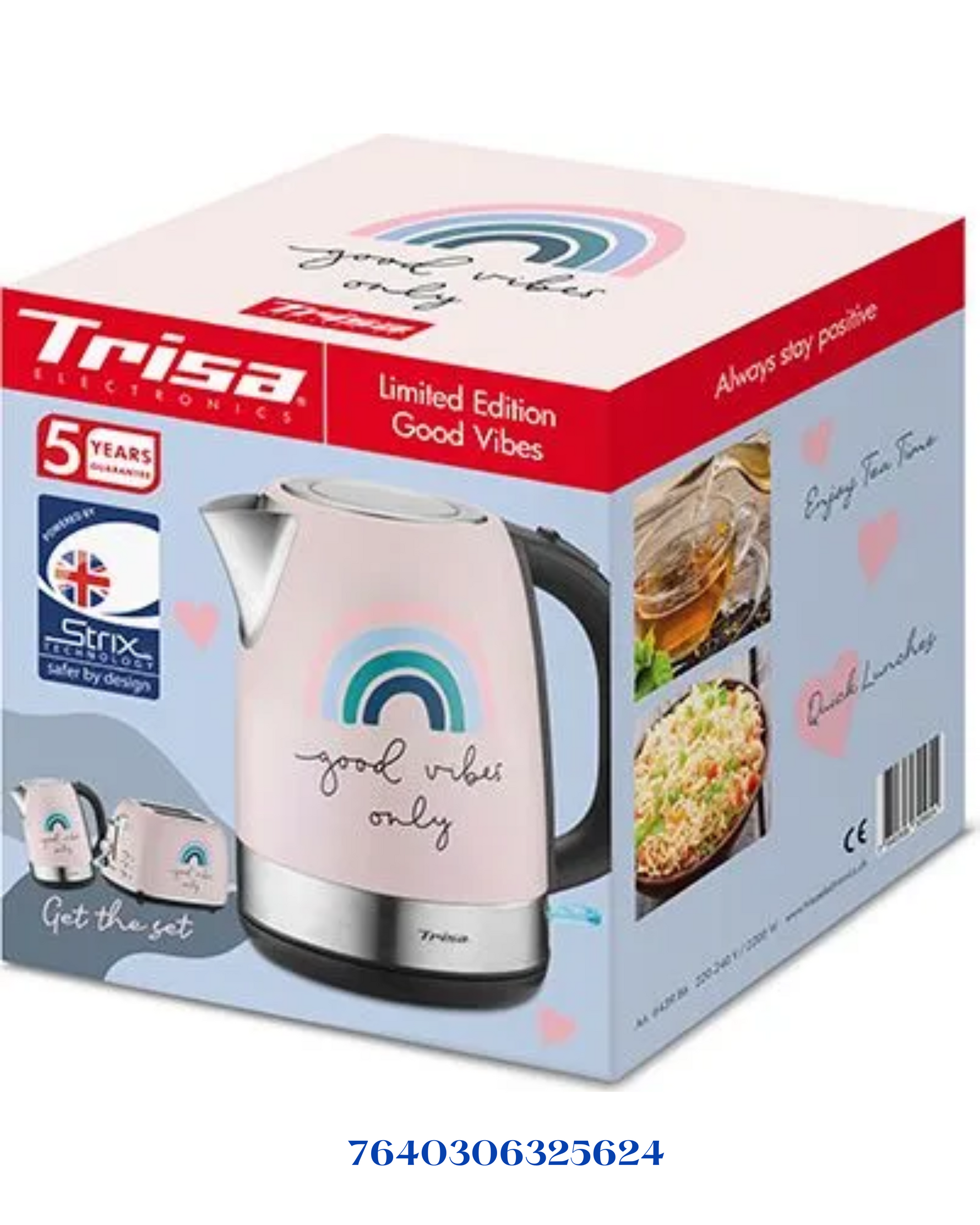 TRISA GOOD VIBES KETTLE 2200W 1.7L