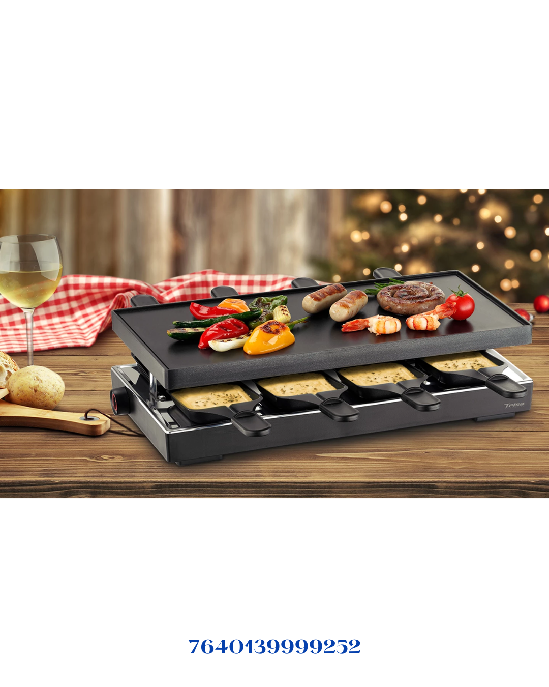 TRISA RACLETTE STYLE 8 GRILL 1200W