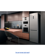 TRISA COMBI FRIDGE INOX SILVER  223W 378L