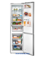 TRISA COMBI FRIDGE INOX SILVER  223W 378L