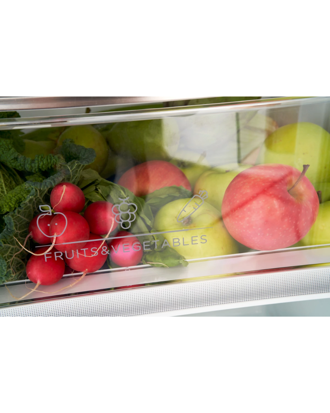 TRISA COMBI FRIDGE INOX SILVER  223W 378L