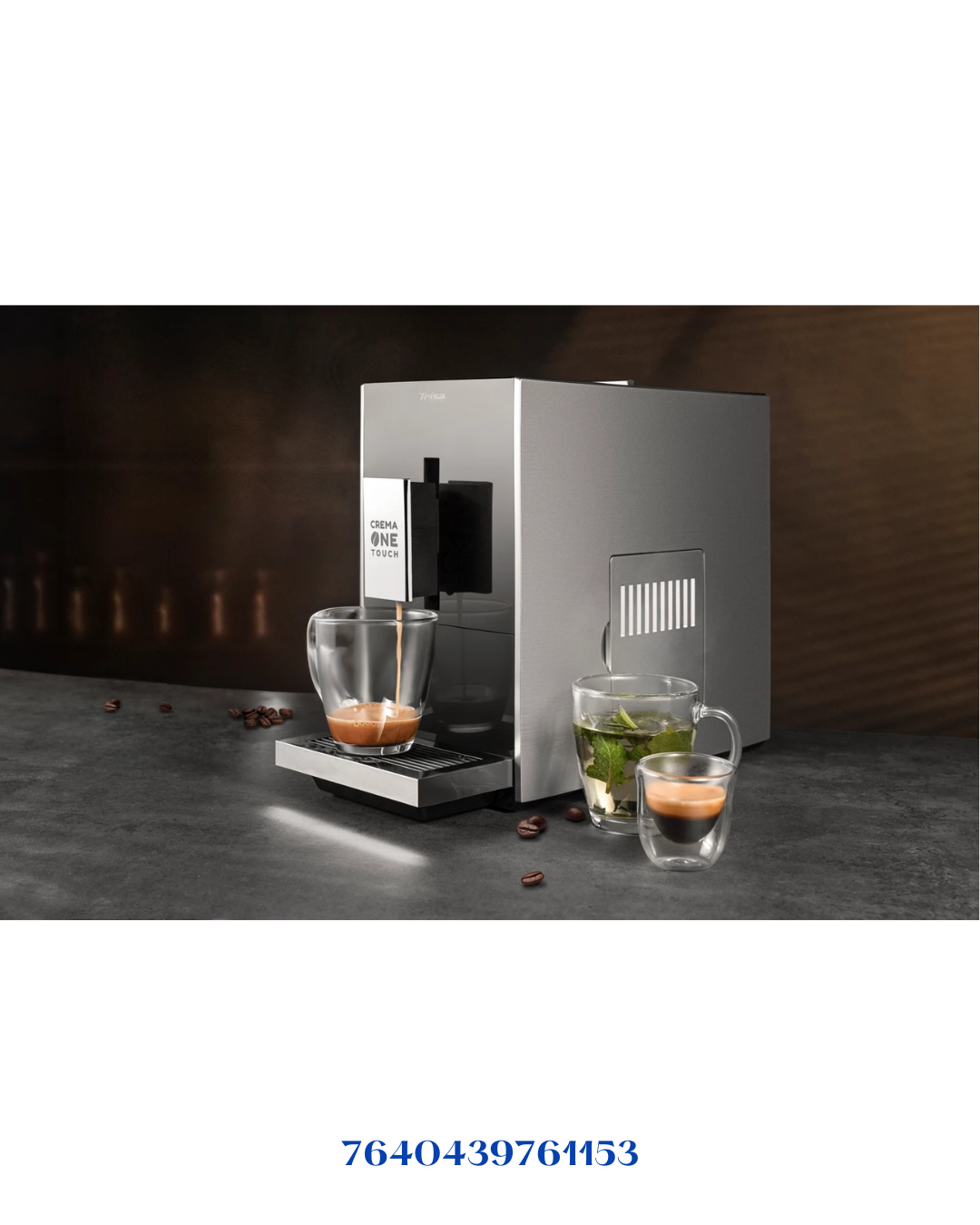 TRISA CREMA ONE TOUCH COFFE MACHINE 1350W