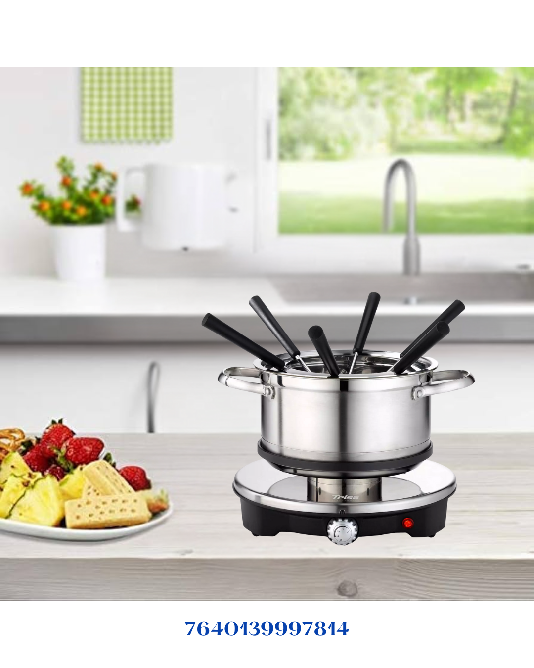 TRISA FONDUE VARIO INOX  1500W 2L